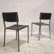 Pair of René Herbst style chairs, Art Deco design 1940