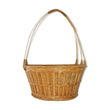 Vintage rattan fruit basket 70