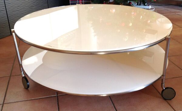 Table Basse Strind par Ehlen Johansson pour Ikea, Suède, vintage 1980