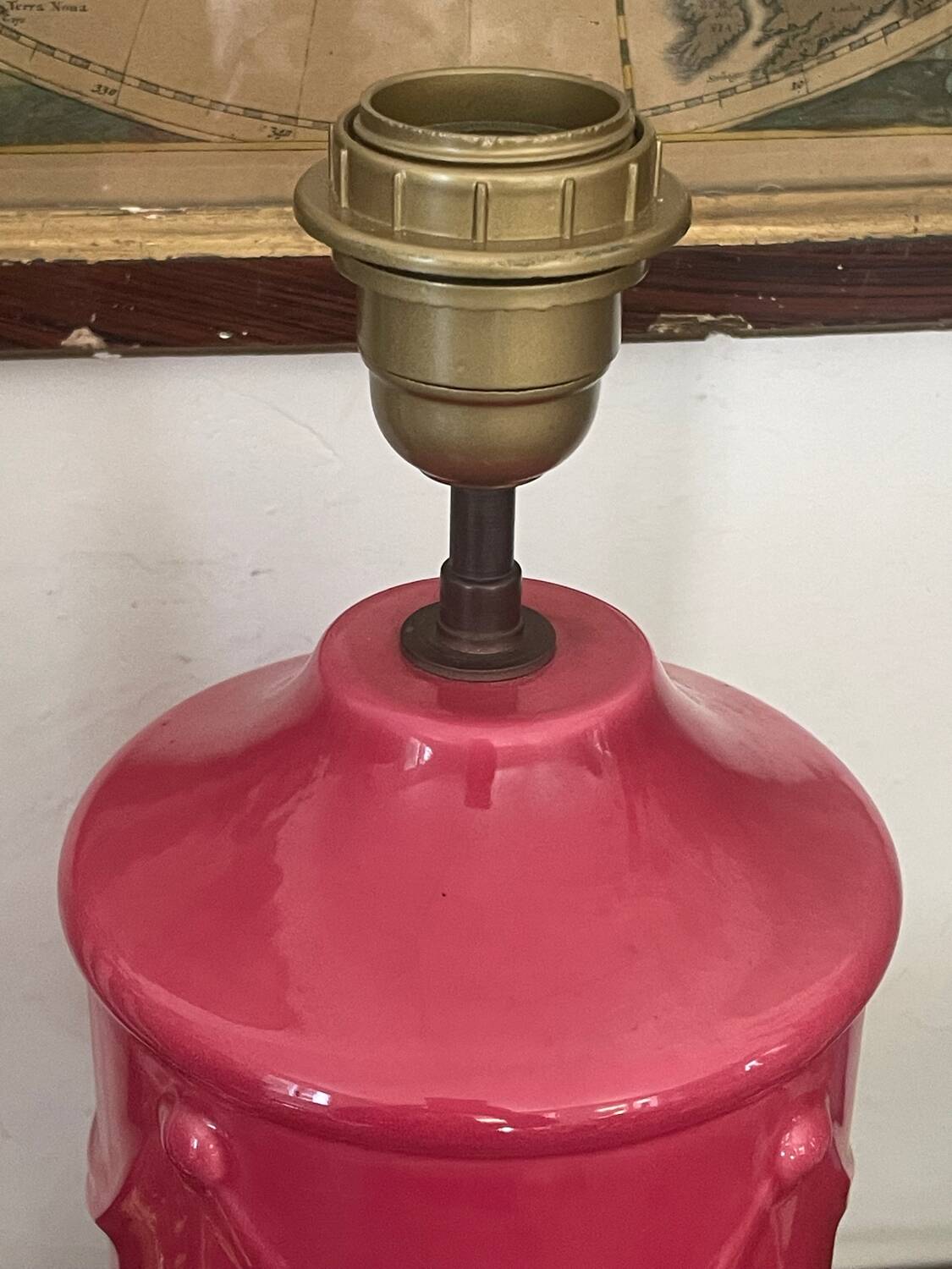 Vintage ceramic lamp 38cm