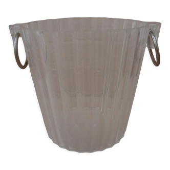 Vintage plexiglass champagne bucket