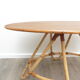 Oval table rattan