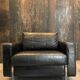 Set of (2) mid-century armchairs and a 2-seater sofa.