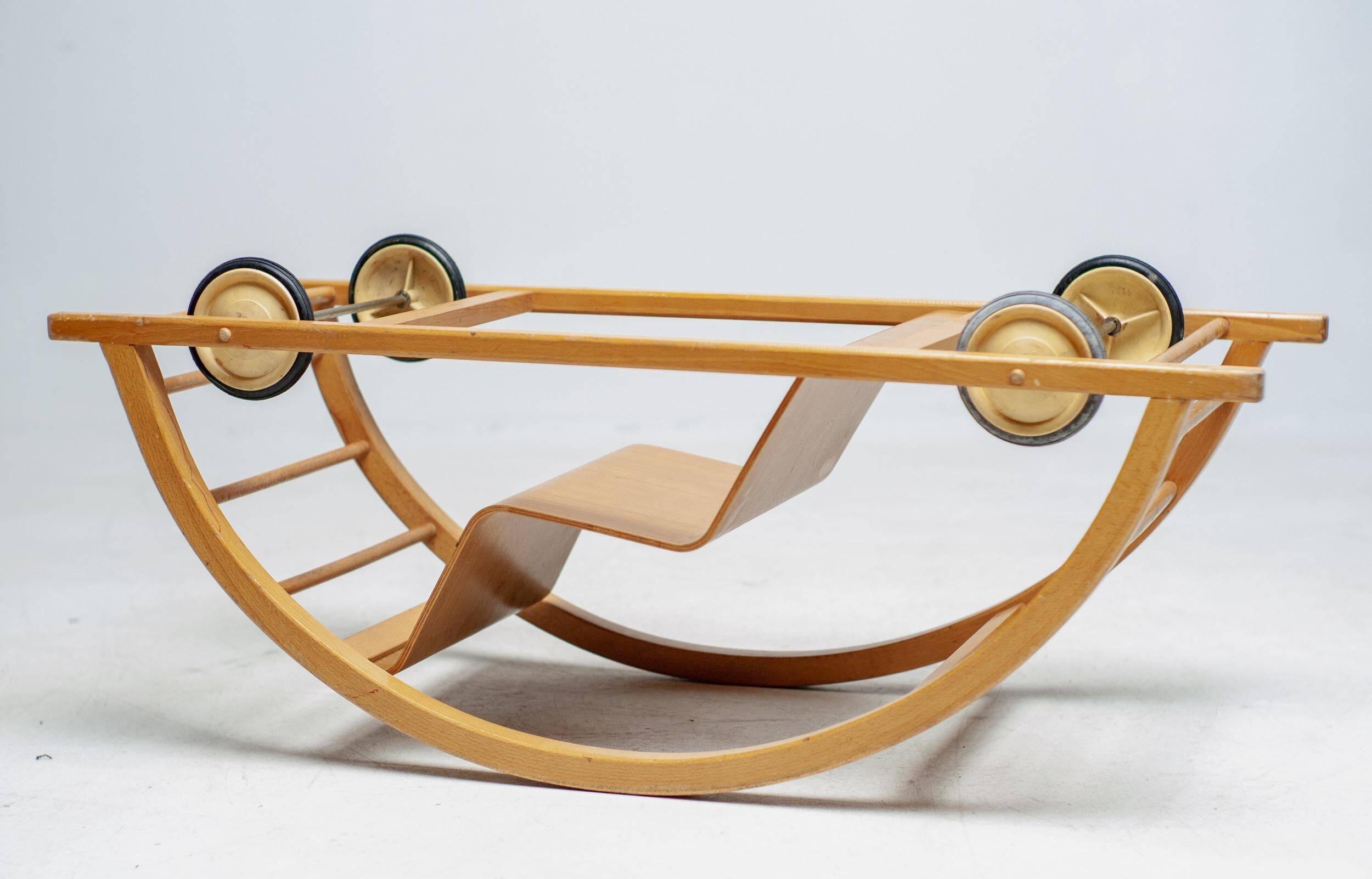 "Rocking cart" - The legendary German "rocking cart" (circa 1955)