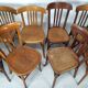 Lot de 12 chaises bistrot