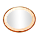 Oval frame "art deco" style
