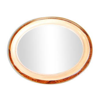 Oval frame "art deco" style