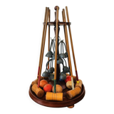 Table miniature croquet set