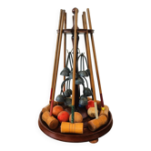 Table miniature croquet set