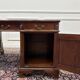 Bureau classique en cuir vert Partnerdesk