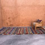 Berber carpet Boucherouite - 156 x 442 cm