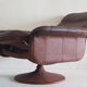 De Sede ds 50 swivel leather armchair, Switzerland 1970