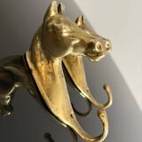 Coppia di Appendiabiti in Bronzo – Italia, Anni '50