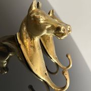 Pair of bronze coat hooks - Italy, 1950s