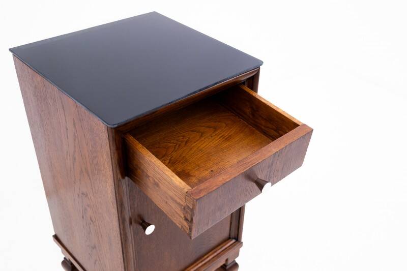 Pair of bedside tables from the early 20th century, Poland. After renovation.