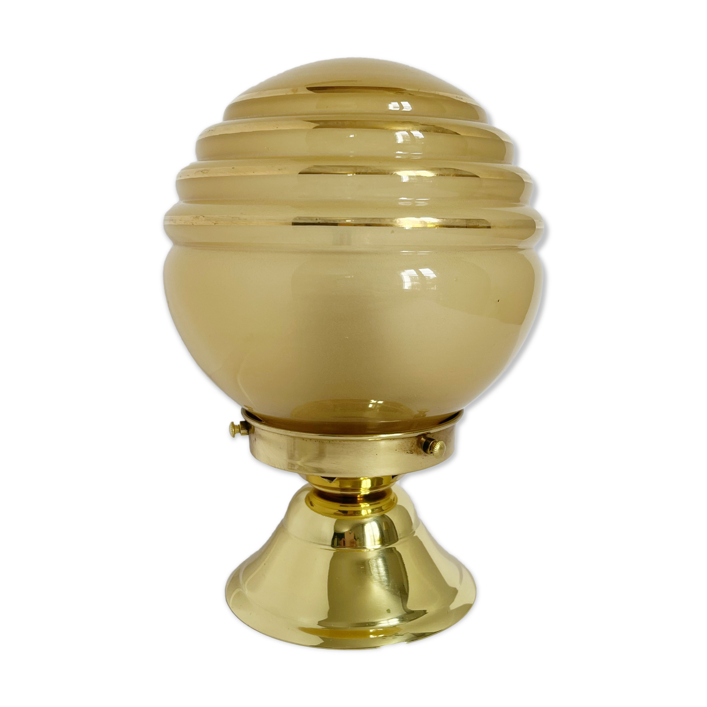 Vintage table lamp / bedside globe