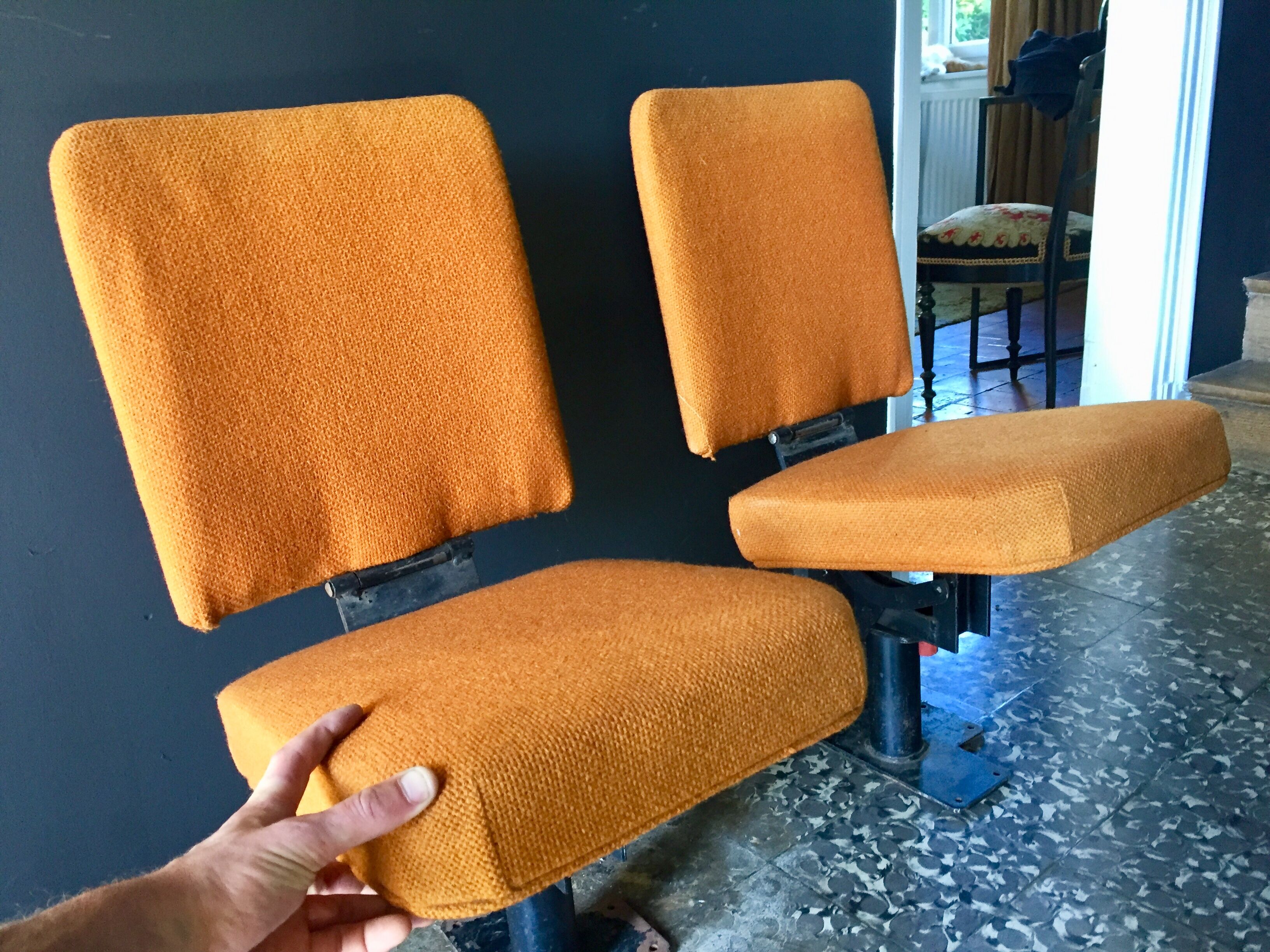 Lot of cinema seats 1960