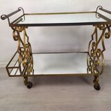 Golden rolling bar service