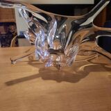 70s stretched crystal cup