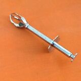 Stainless steel ice/sugar "crab" tongs Push button / 3 prongs