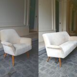 Swedish sofa Scandinavian restored 50 years