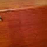 Convenient Danish teak secretary Craftsmanship M.K from the 60s