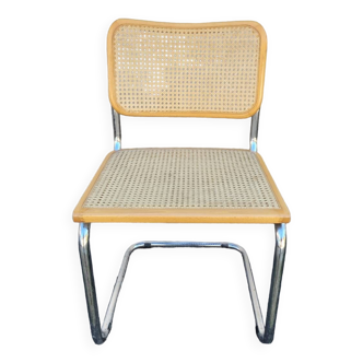 Marcel Breuer chair model B32 Italy in original canework