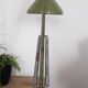 Lampe articulée Ledu type 2312 atelier architecte métal laqué vert -1970