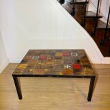 Table basse en ceramique par Jean Gregorieff