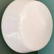 Vintage Mazda XXL globe wall or ceiling light in white opaline