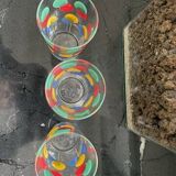 3 Verres vintage