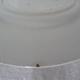 PLATE Saint Amand hamage faience old flowers ACACIA 299112