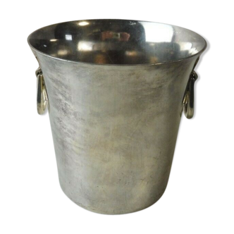 Old ice bucket, solid silver, art deco décor, 460g