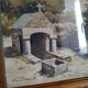 Watercolor "the Breton fountain" by Claude Houal