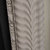 High patinated Louis Philippe style mirror