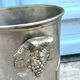 French wine cooler ice bucket set Jules Muller Berghiem argit
