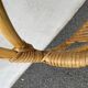 Fauteuil corbeille rotin
