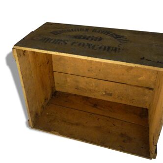 Crate wood universal exhibition 1889