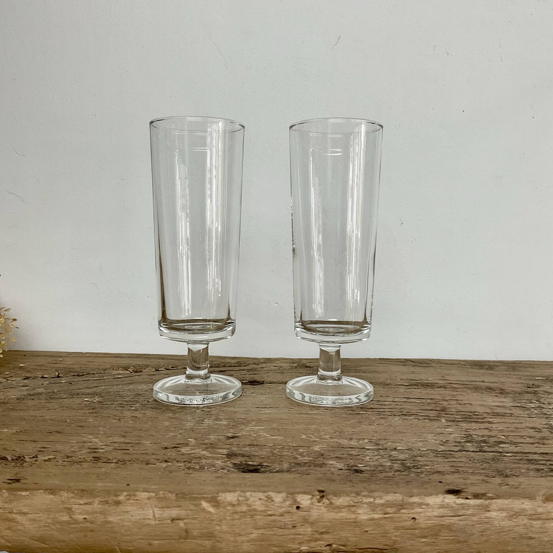 6 vintage Luminarc "Sweden" flutes