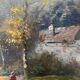 Old HST painting: "Animated pastoral landscape" signed Duperay filigreeantiqu