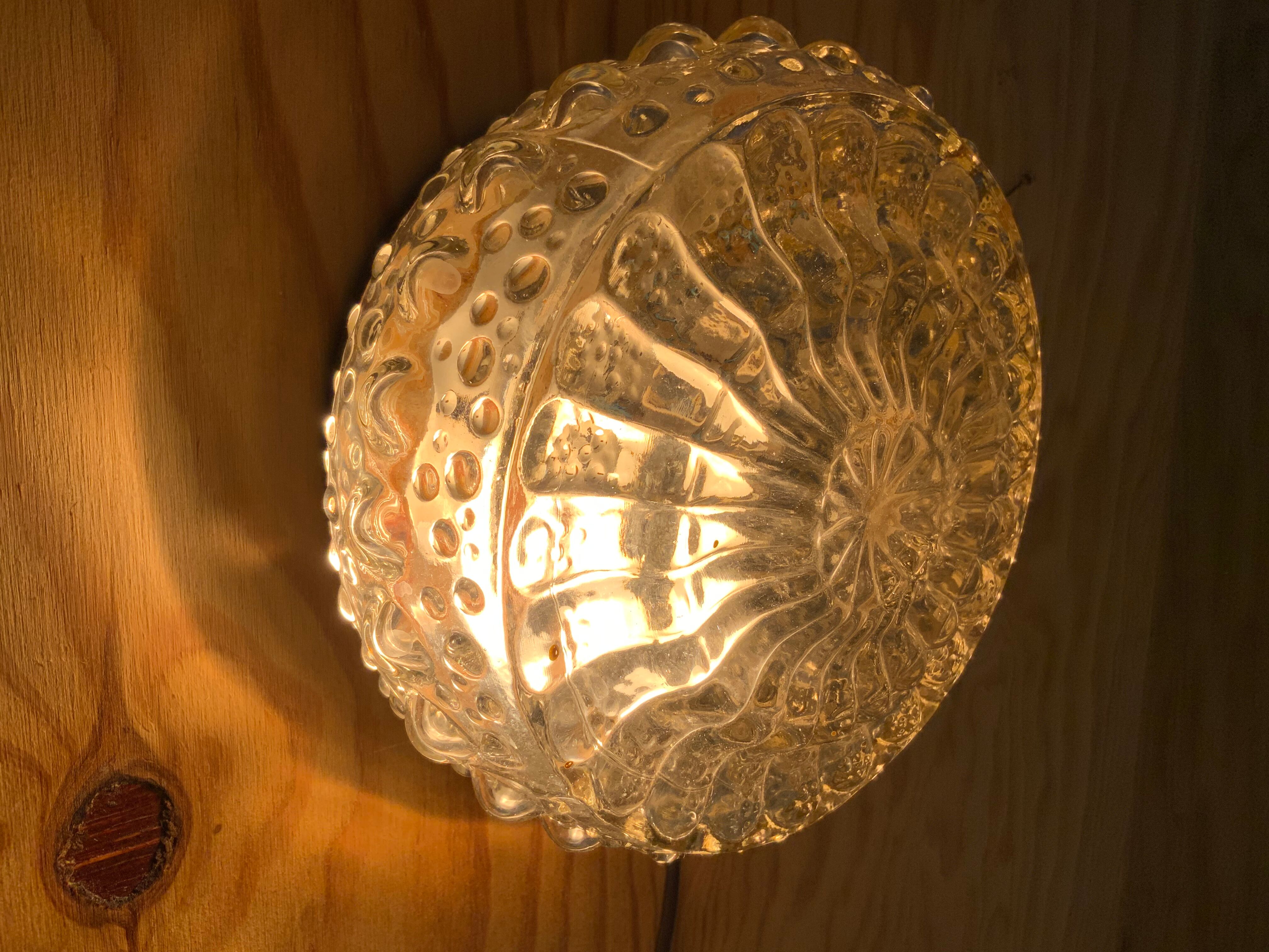 Plafonnier rond vintage