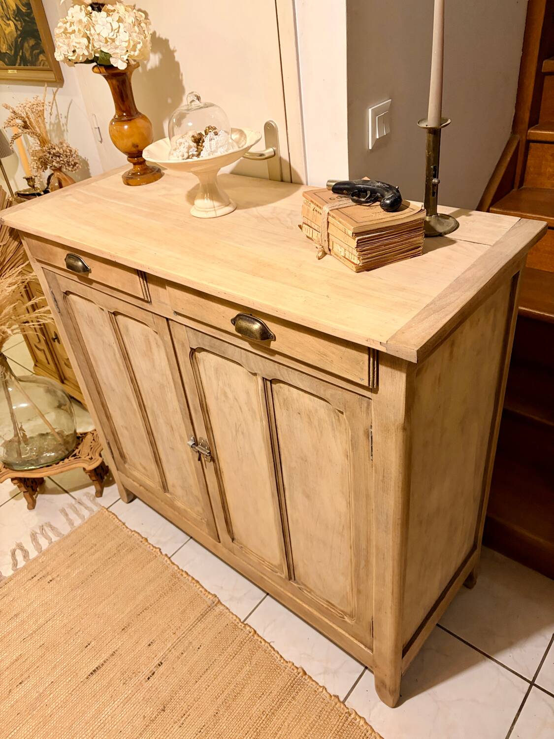 Buffet parisien bois brut