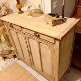 Buffet parisien bois brut