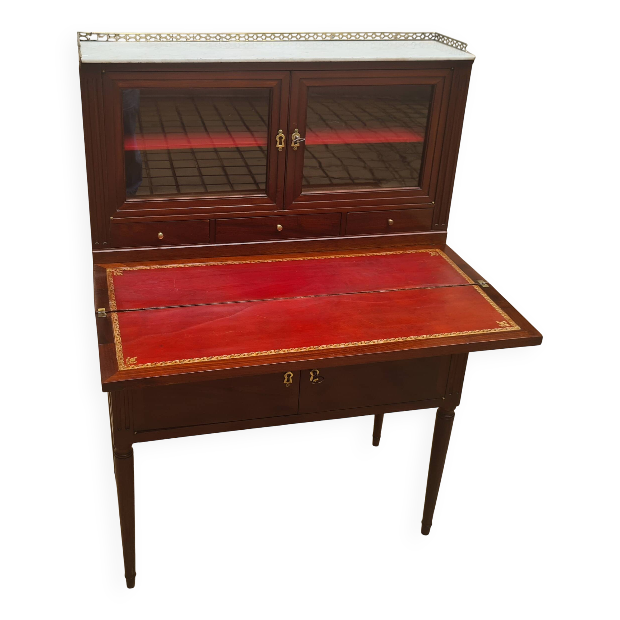 Louis XVI mahogany bonheur du jour