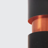 Pair of vintage ceiling lamps by Jo Hammerborg