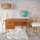 Bureau pieds compas