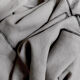 Mouse-grey linen tablecloth