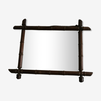 Bamboo Mirror 66x54cm