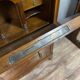 Louis Philippe period secretary with walnut ogee