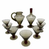 Vintage cocktail service